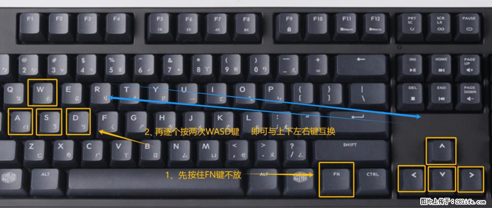 键盘，怎样把wasd键与上下左右方向键互换？ - 生活百科 - 商丘生活社区 - 商丘28生活网 sq.28life.net